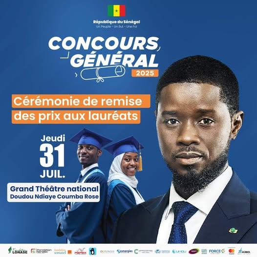 Concours Général 2025 : L’excellence scolaire à l’honneur dans un Sénégal tourné vers l’avenir